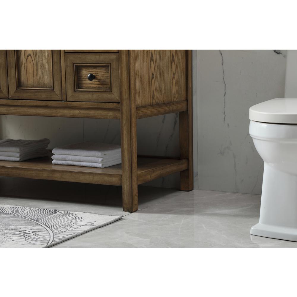 48 inch Single bathroom vanity in driftwood. Picture 6