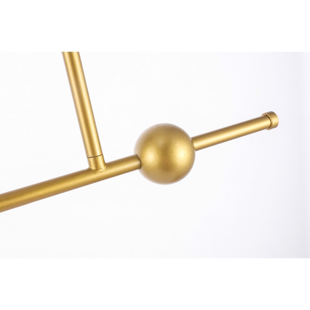 Brees 1 Light Brass Pendant. Picture 13