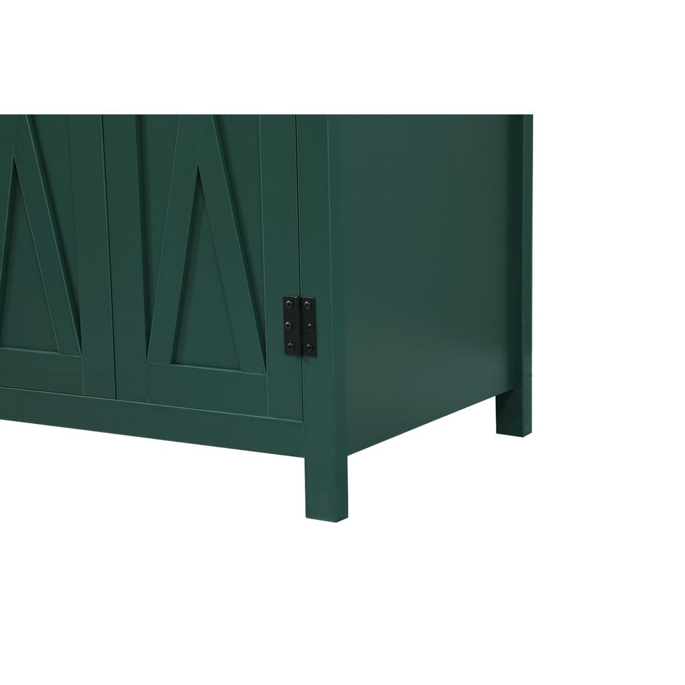 24 inch Single bathroom vanity in green. Picture 13