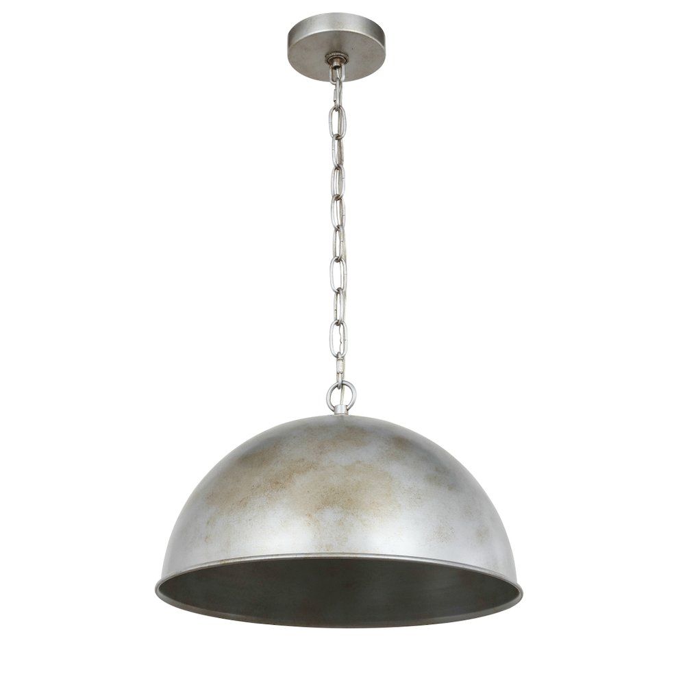 Marion Collection Pendant D15 H19 Lt:1 Vintage Silver Finish. Picture 6