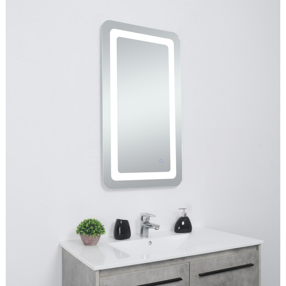 Genesis 20in x 36in soft edge LED mirror. Picture 4
