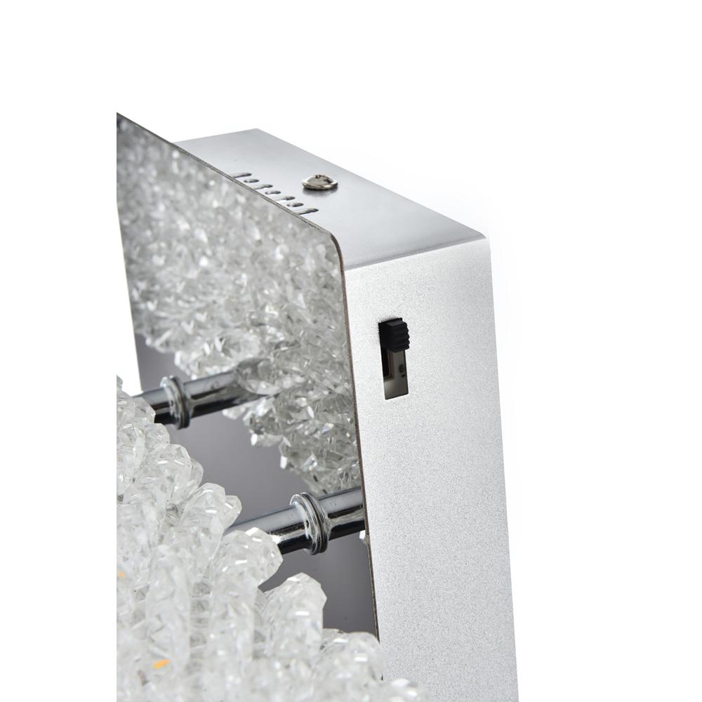 Bowen 12 inch Adjustable LED Wall Sconce in Chrome. Picture 7