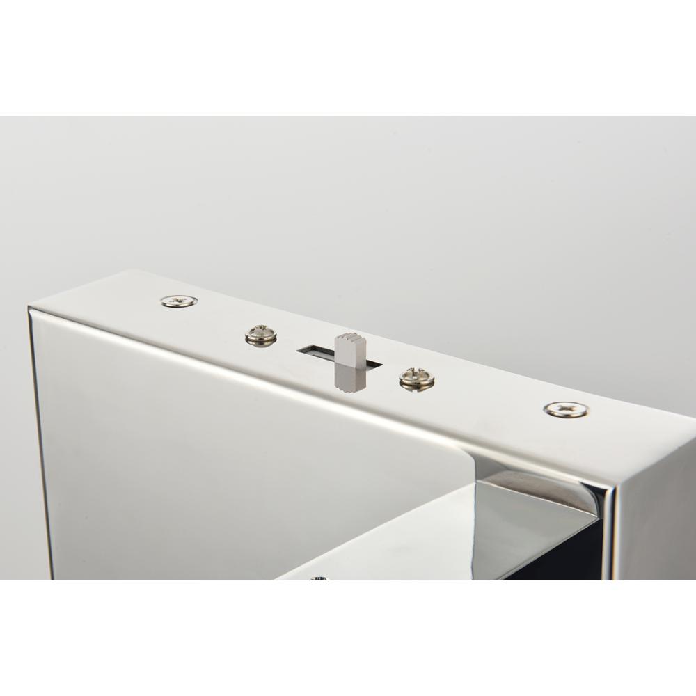 Noemi 6 inch Adjustable LED Wall Sconce in Chrome. Picture 7