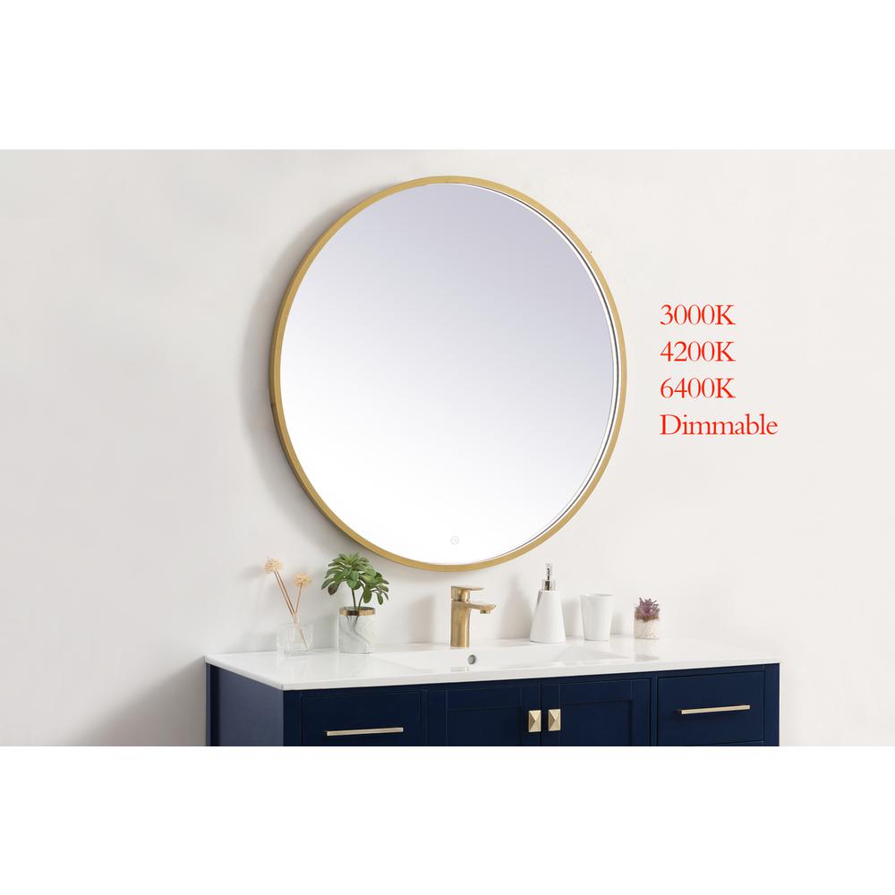 Pier 36 inch LED mirror with adjustable color temperature. Picture 2