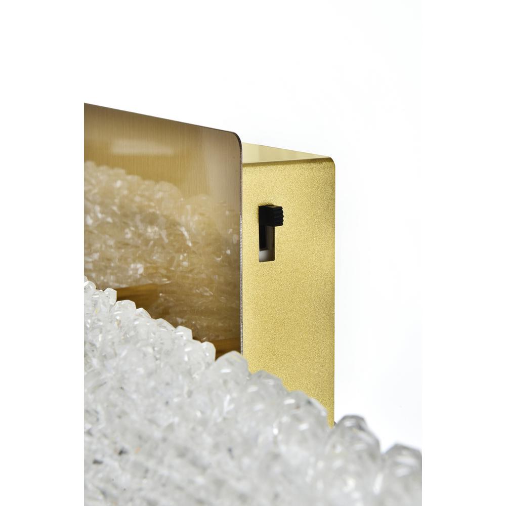 Bowen 36 inch Adjustable LED Wall Sconce in Satin Gold. Picture 7