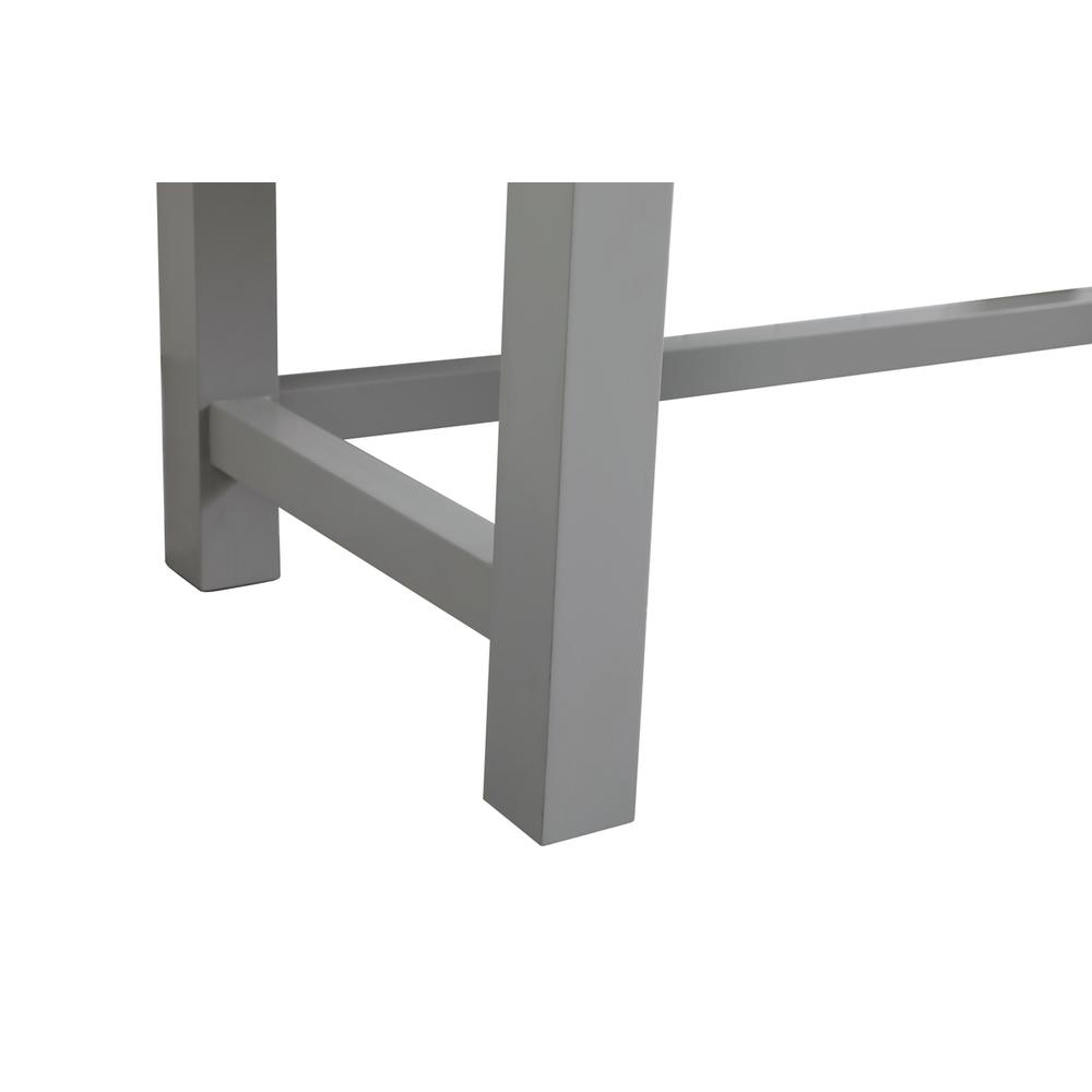 42 Inch ADA Compliant Bathroom Vanity In Grey. Picture 13