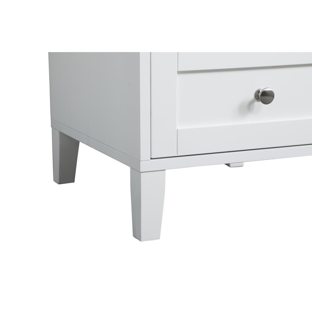 18 inch Single Bathroom Vanity in White. Picture 5
