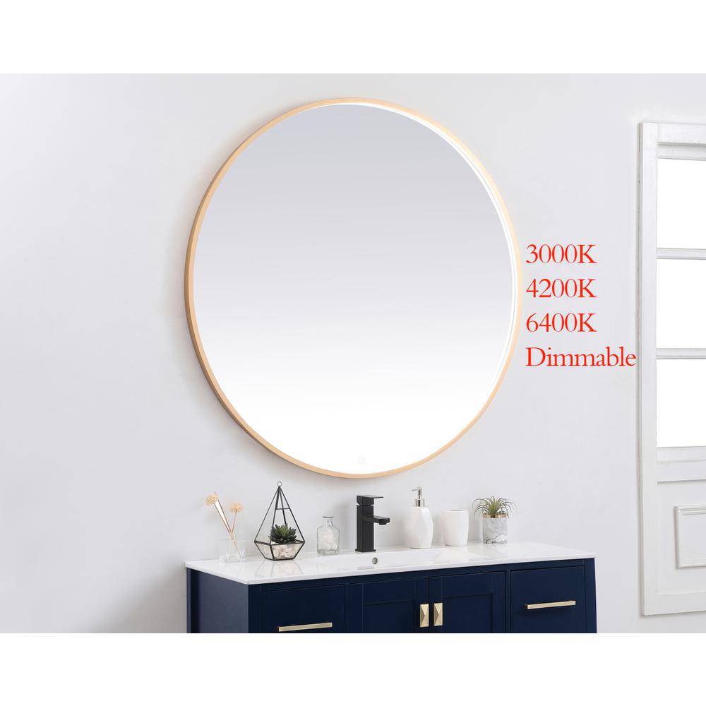 Pier 48 inch LED mirror with adjustable color temperature. Picture 2