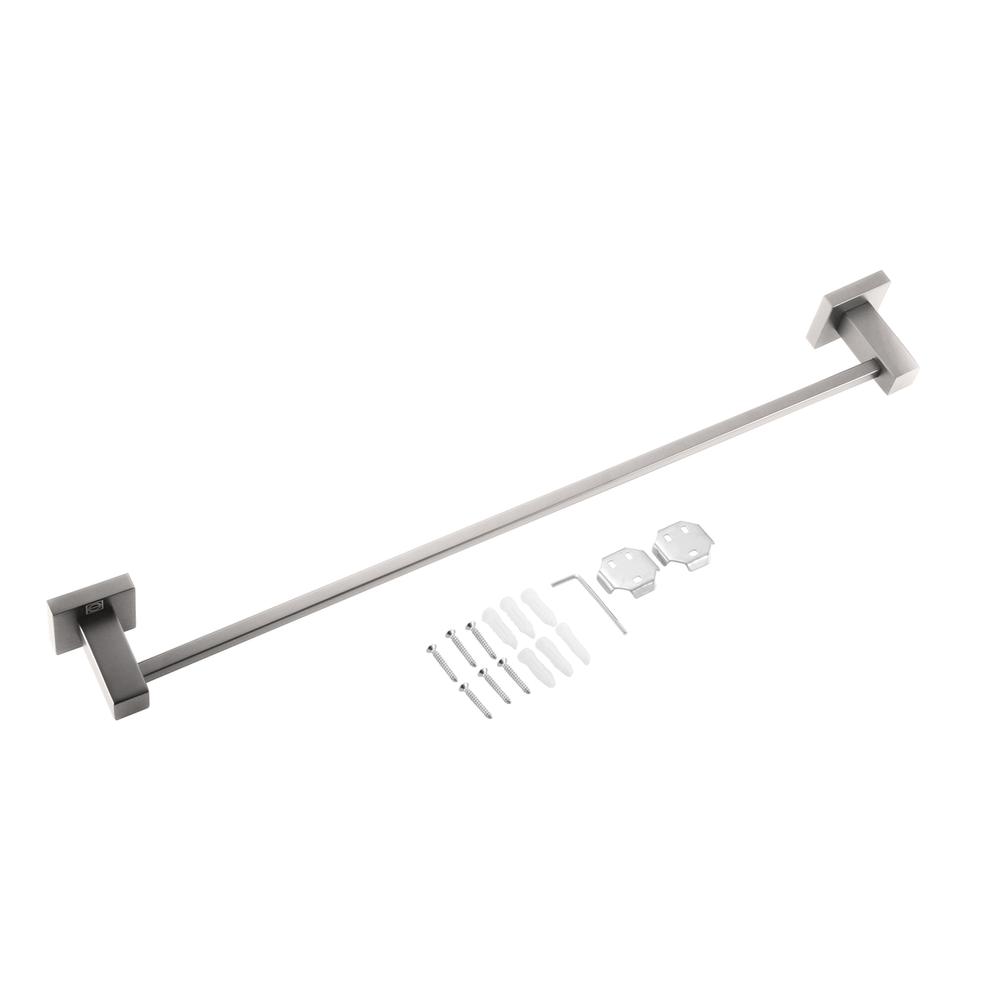 Isla 3-Piece Bathroom Hardware Set in Brushed Nickel. Picture 9