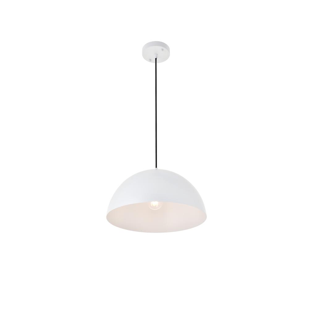 Forte 1 light White Pendant. Picture 5