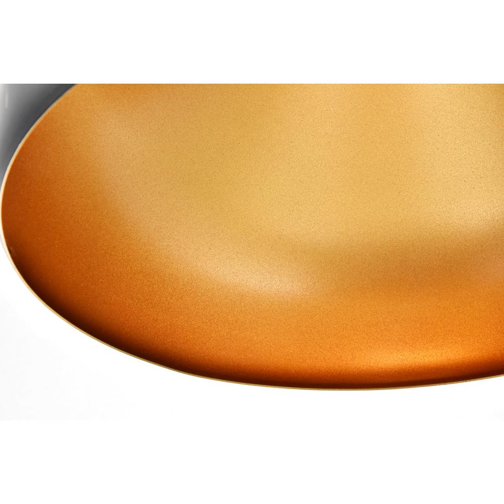 Circa Collection Pendant D12.5in H10in Lt:1 Black Finish. Picture 4