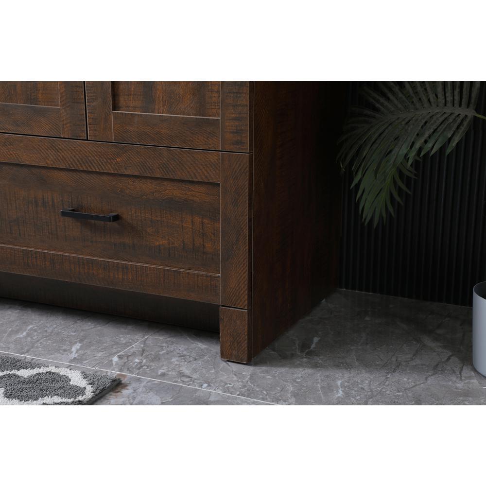 60 Inch Double Bathroom Vanity In Expresso. Picture 6