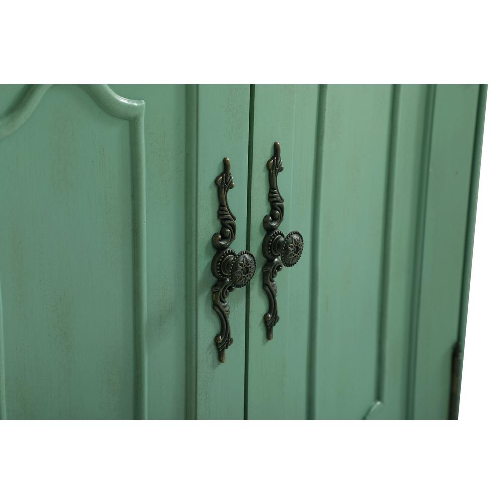 27 inch Single Bathroom vanity in vintage mint. Picture 12
