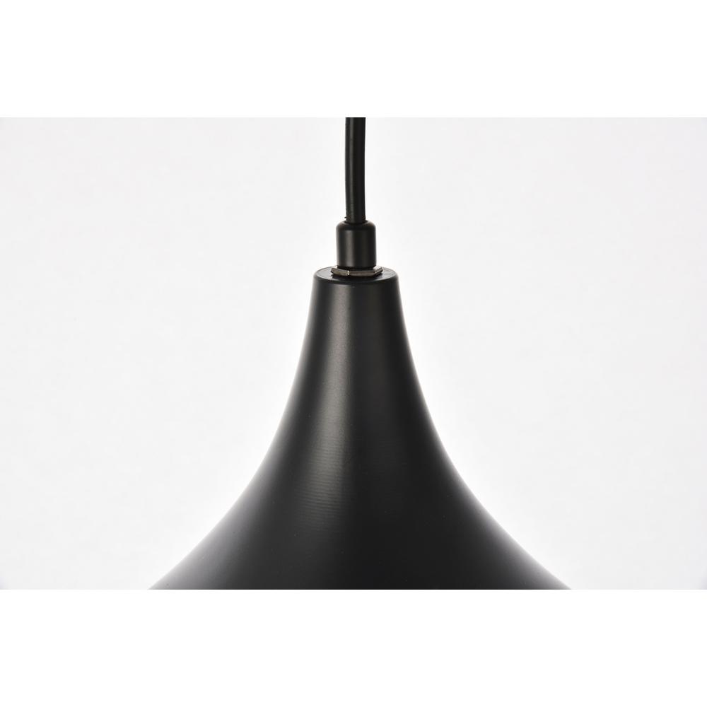 Circa Collection Pendant D16.5in H12in Lt:1 Black Finish. Picture 6