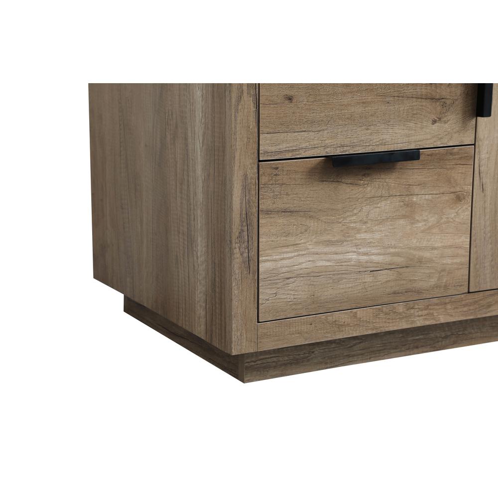 48 Inch SIngle Bathroom Vanity In Natural Oak. Picture 13