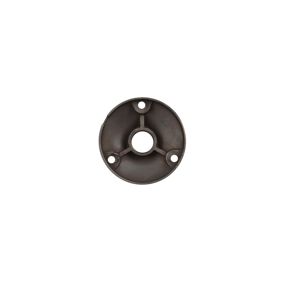 Outdoor Cast Brass surface mount 2.75 inch Wide x 1 inch High in Dark Bronze. Picture 5