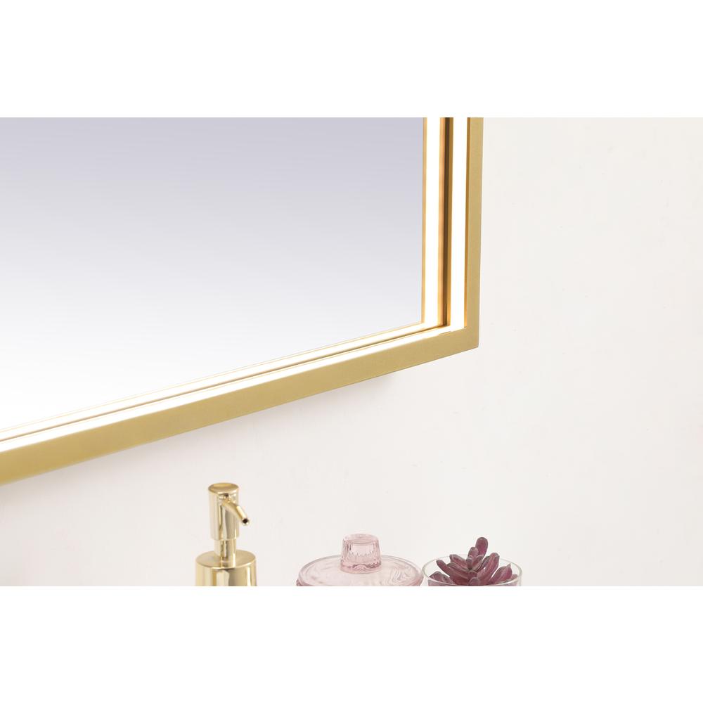 Pier 24x40 inch LED mirror with adjustable color temperature. Picture 6