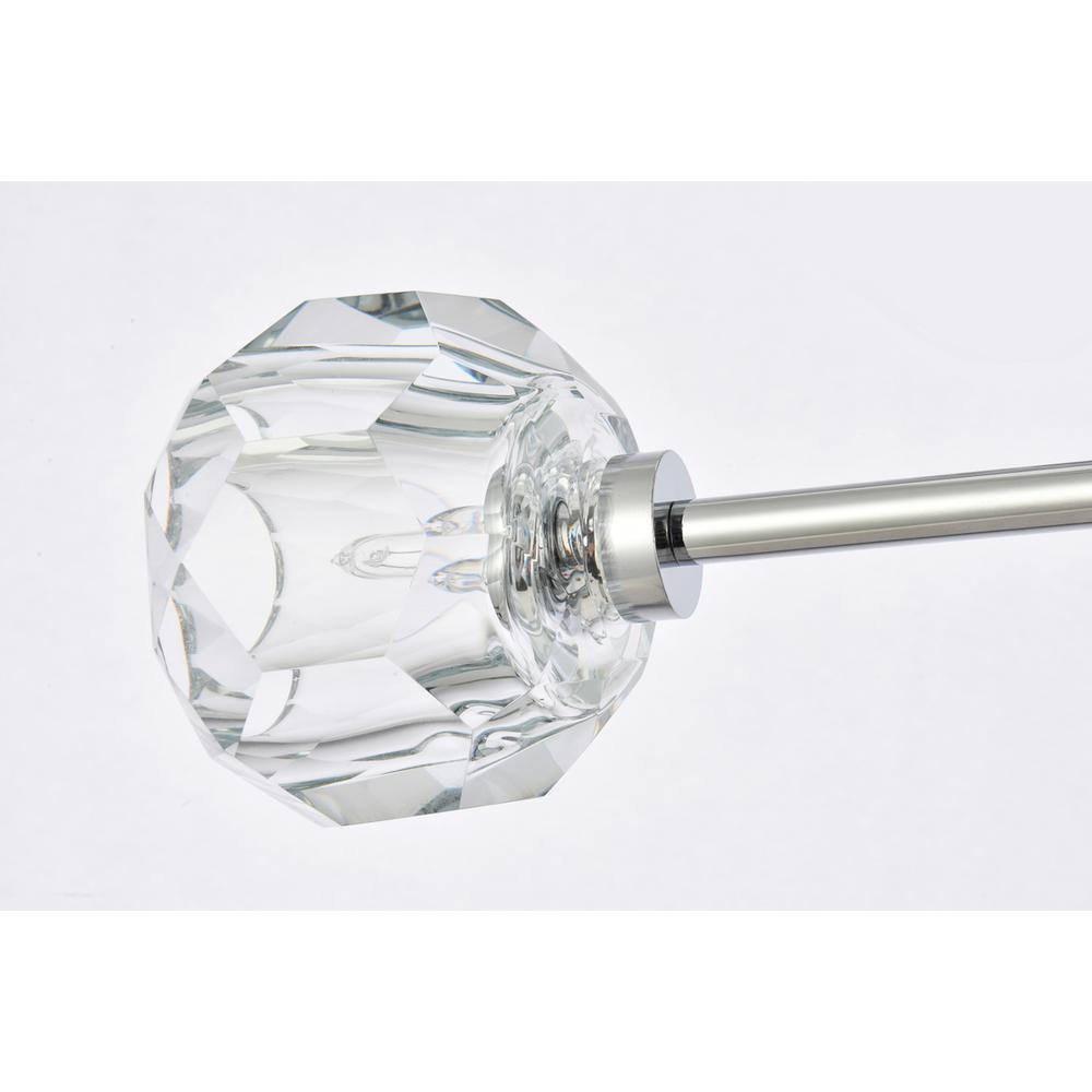 Graham 15 Light Pendant in Chrome. Picture 5