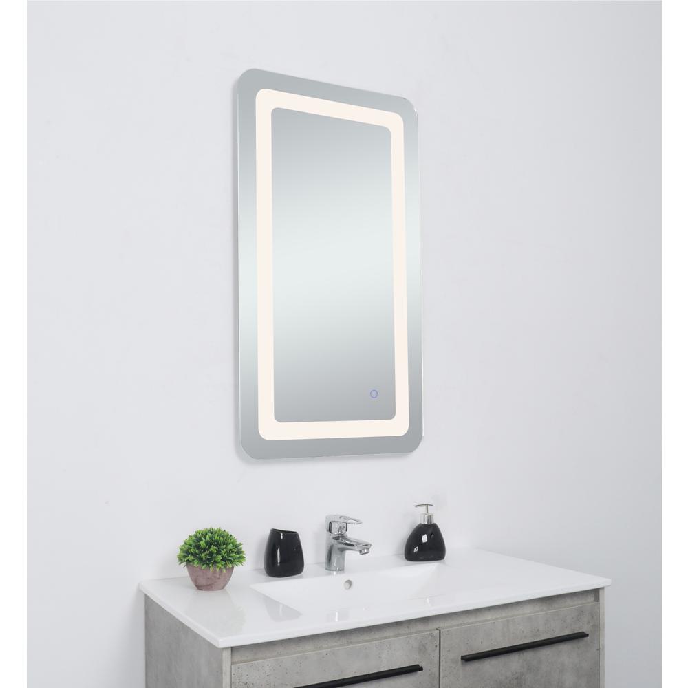 Genesis 24in x 36in soft edge LED mirror. Picture 2