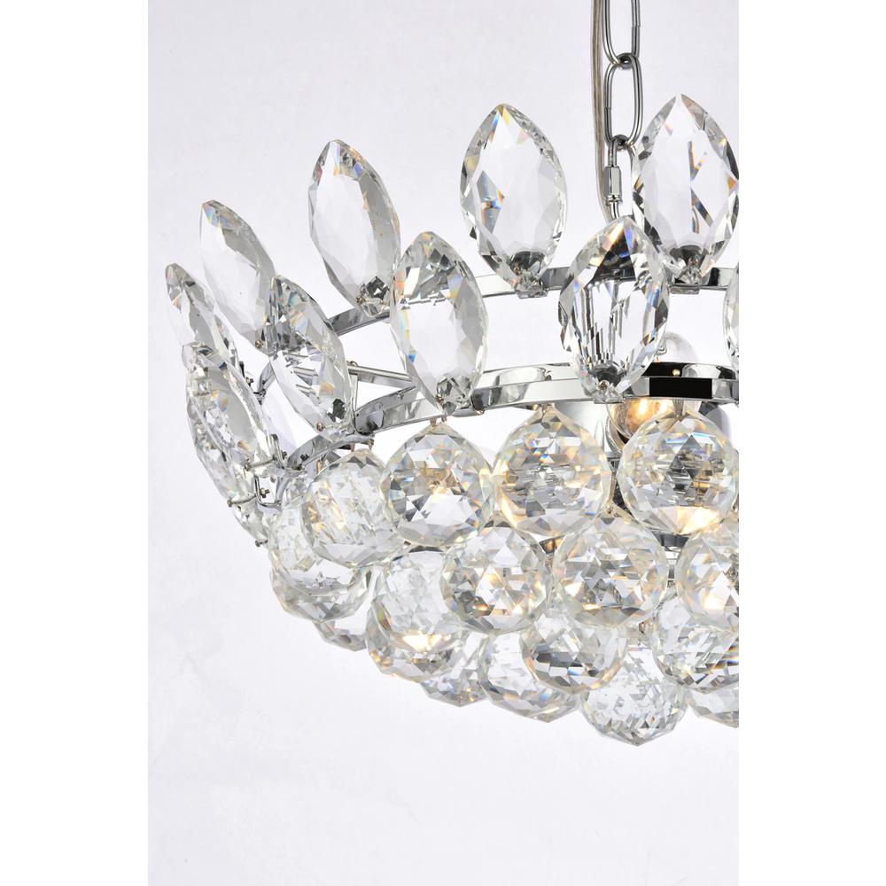 Emilia 16 inch pendant in chrome. Picture 4