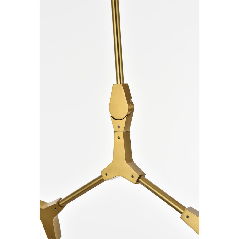 Cavoli 60 inch Chandelier in Brass. Picture 4