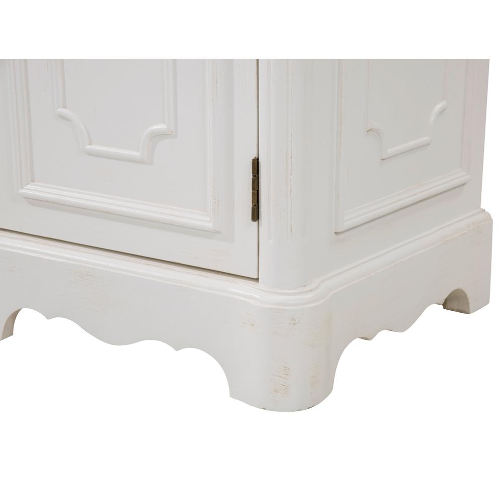 21 inch Single Bathroom vanity in Antique White. Picture 8