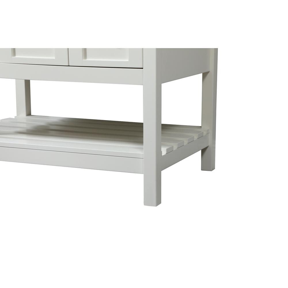 32 inch Single bathroom vanity in white. Picture 13