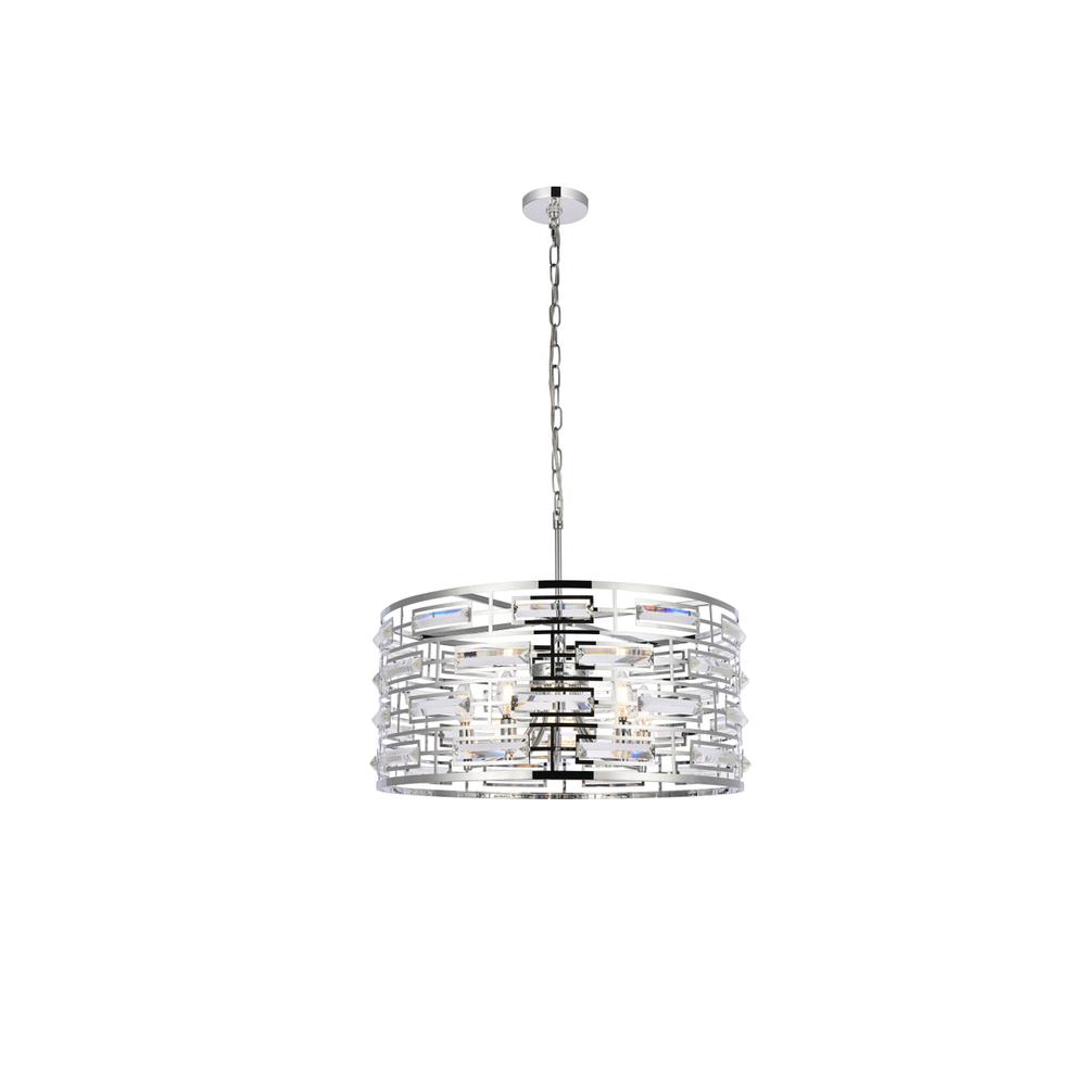 Kennedy 24 inch pendant in chrome. Picture 1