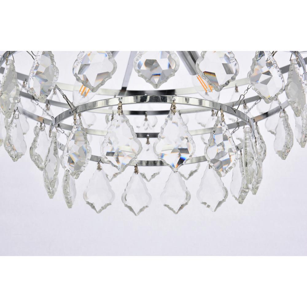 Ella 24 inch pendant in chrome. Picture 3