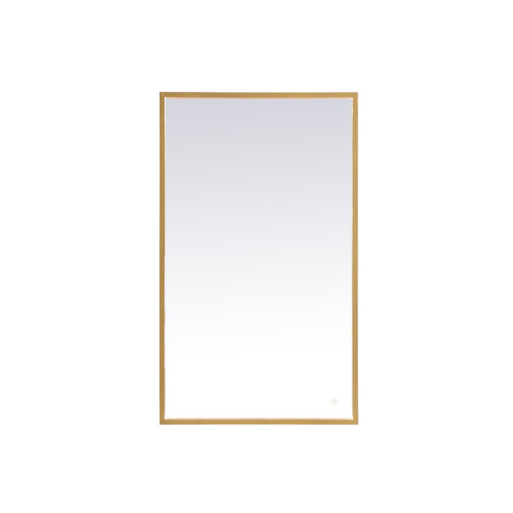 Pier 24x40 inch LED mirror with adjustable color temperature. Picture 8