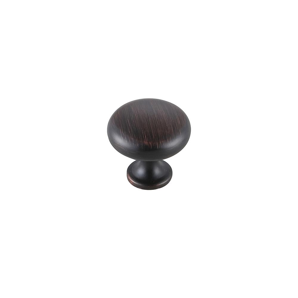 Cadon 1.2" Diameter Oil-rubbed Bronze Mushroom Knob Multipack (Set of 10). Picture 3