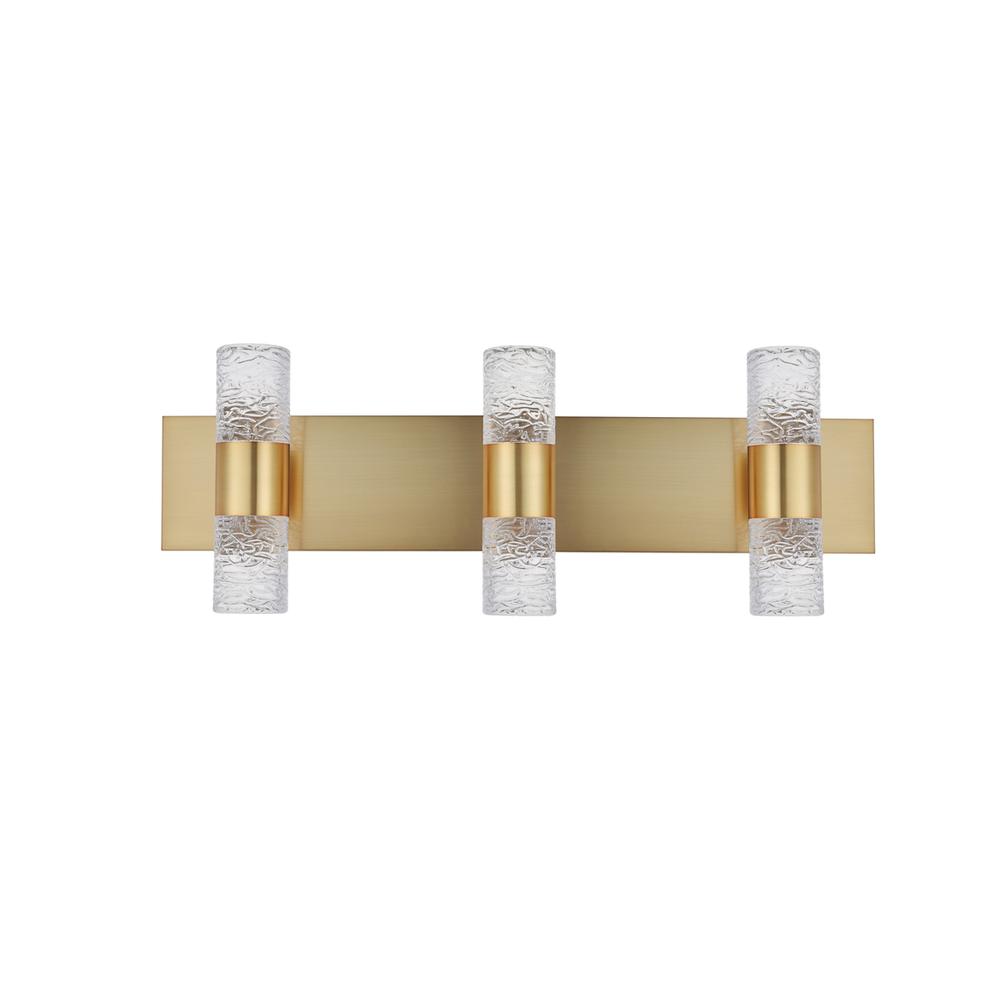 Vega 6 light Gold LED Wall Sconce. Picture 2