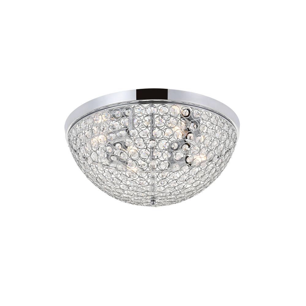 Taye 4 light Chrome Flush Mount. Picture 6