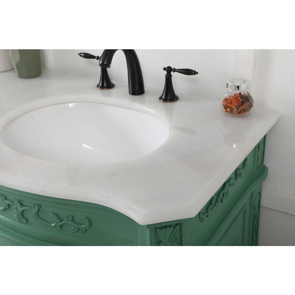 72 inch double bathroom vanity in vintage mint. Picture 5