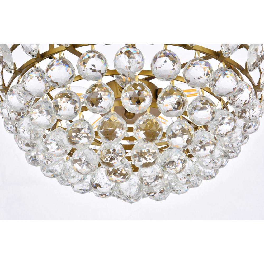 Emilia 20 inch pendant in brass. Picture 3