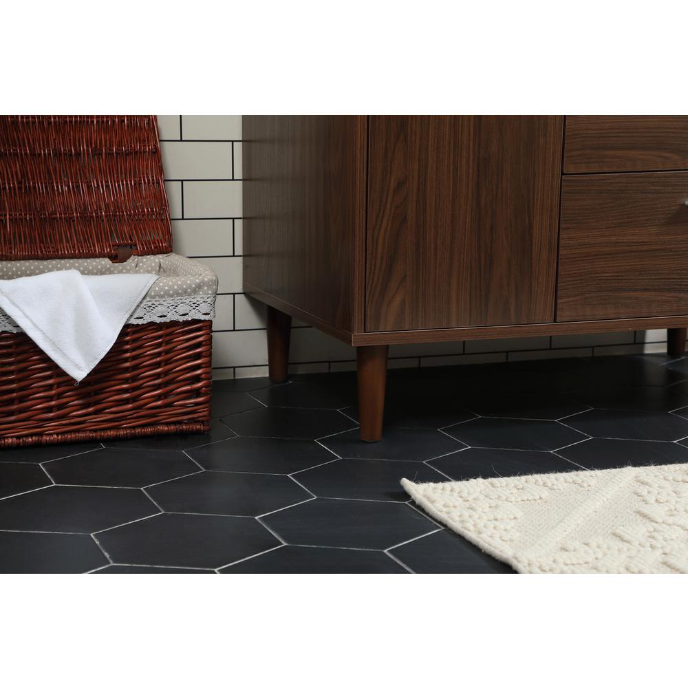 36 inch bathroom vanity in Walnut. Picture 6