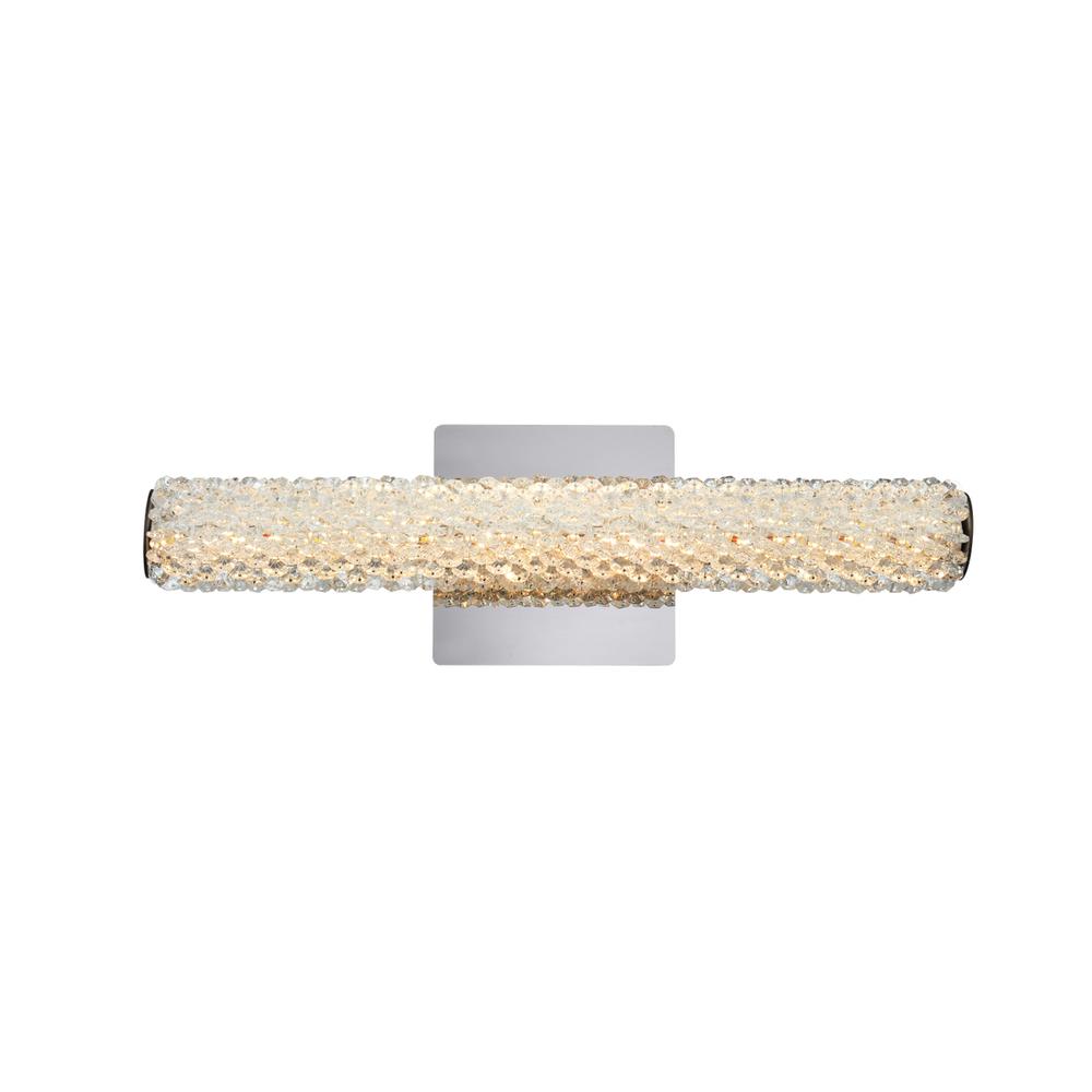 Bowen 18 inch Adjustable LED Wall Sconce in Chrome. Picture 1