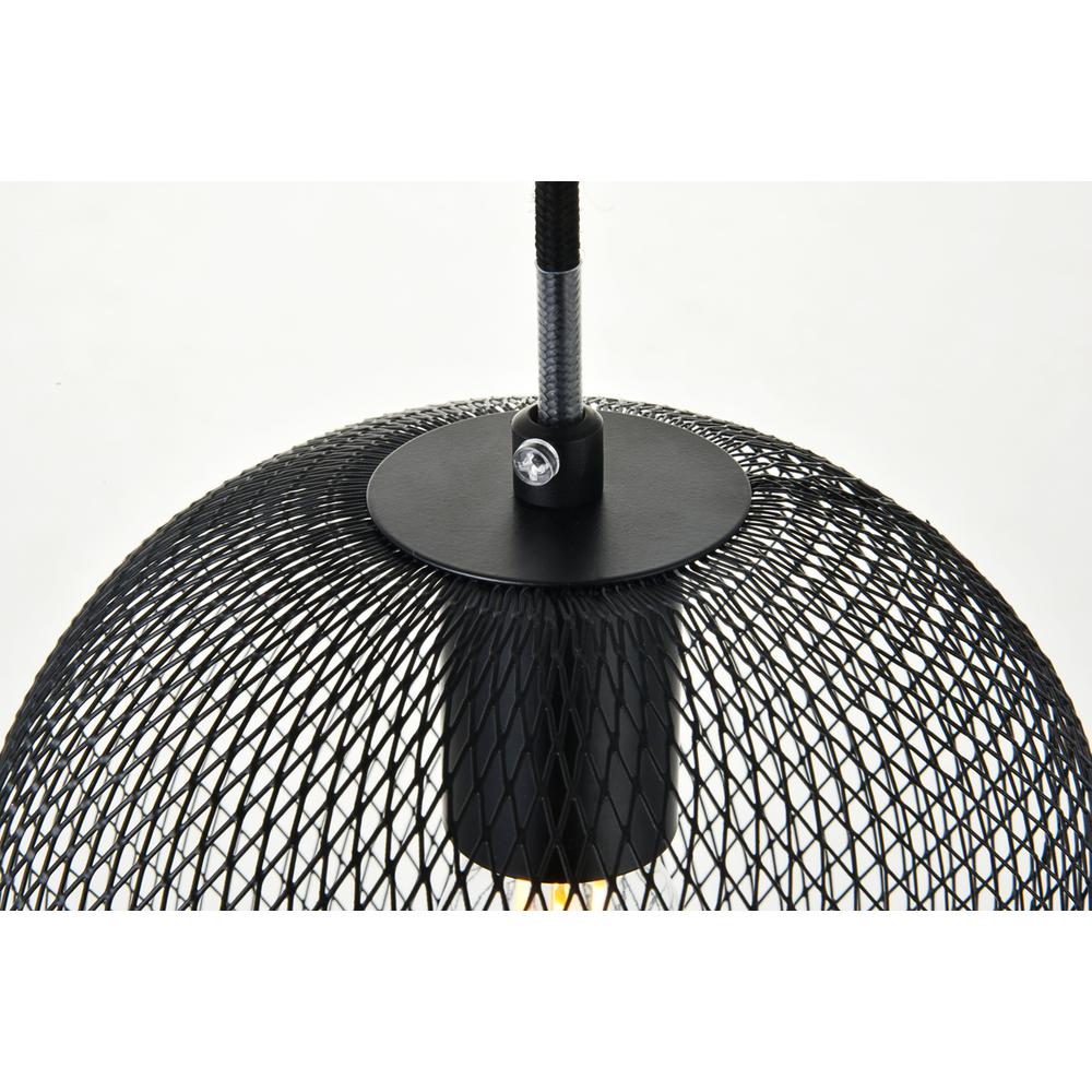 Keller 1 Light Black Pendant. Picture 5