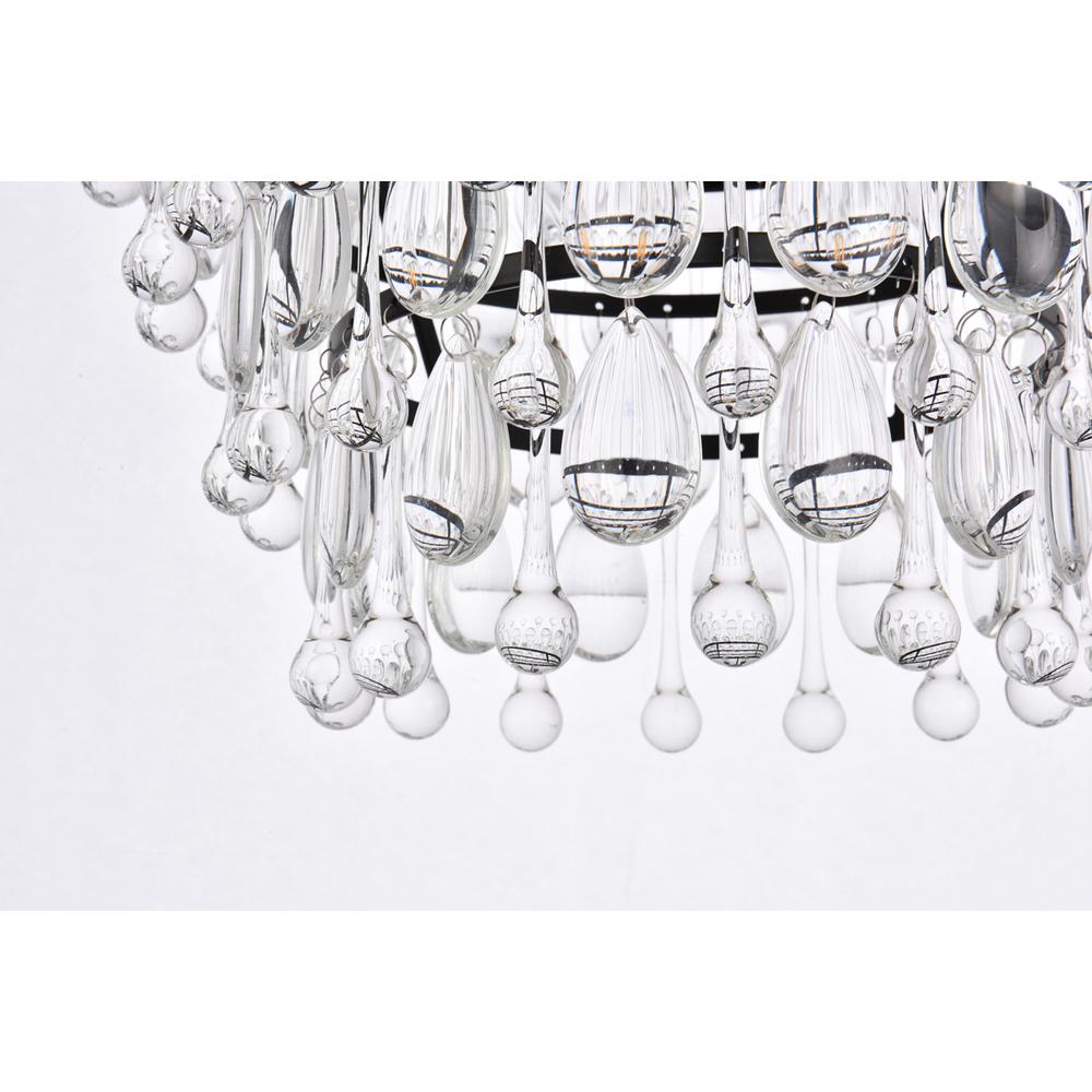 Nordic 4 lights black pendant. Picture 3