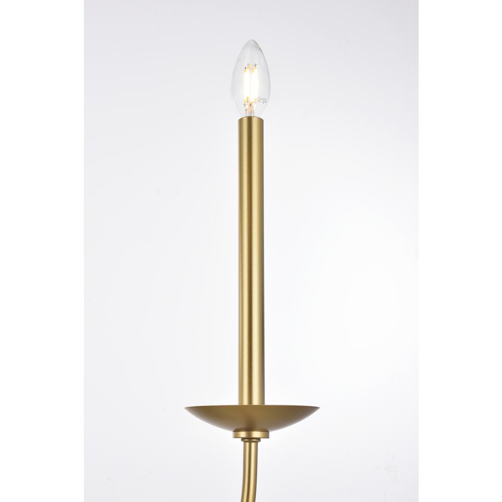 Cohen 42 inch pendant in brass. Picture 3