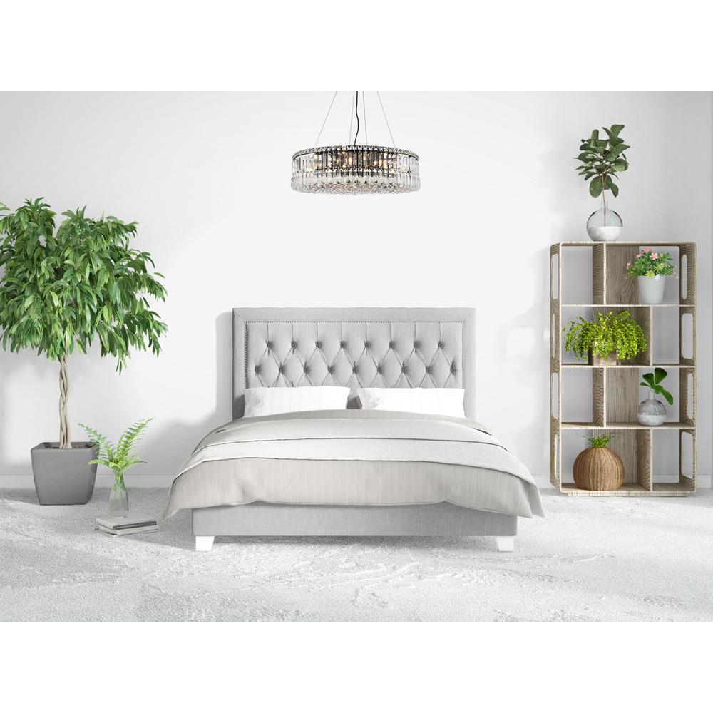 Maxime 28 inch black chandelier. Picture 8