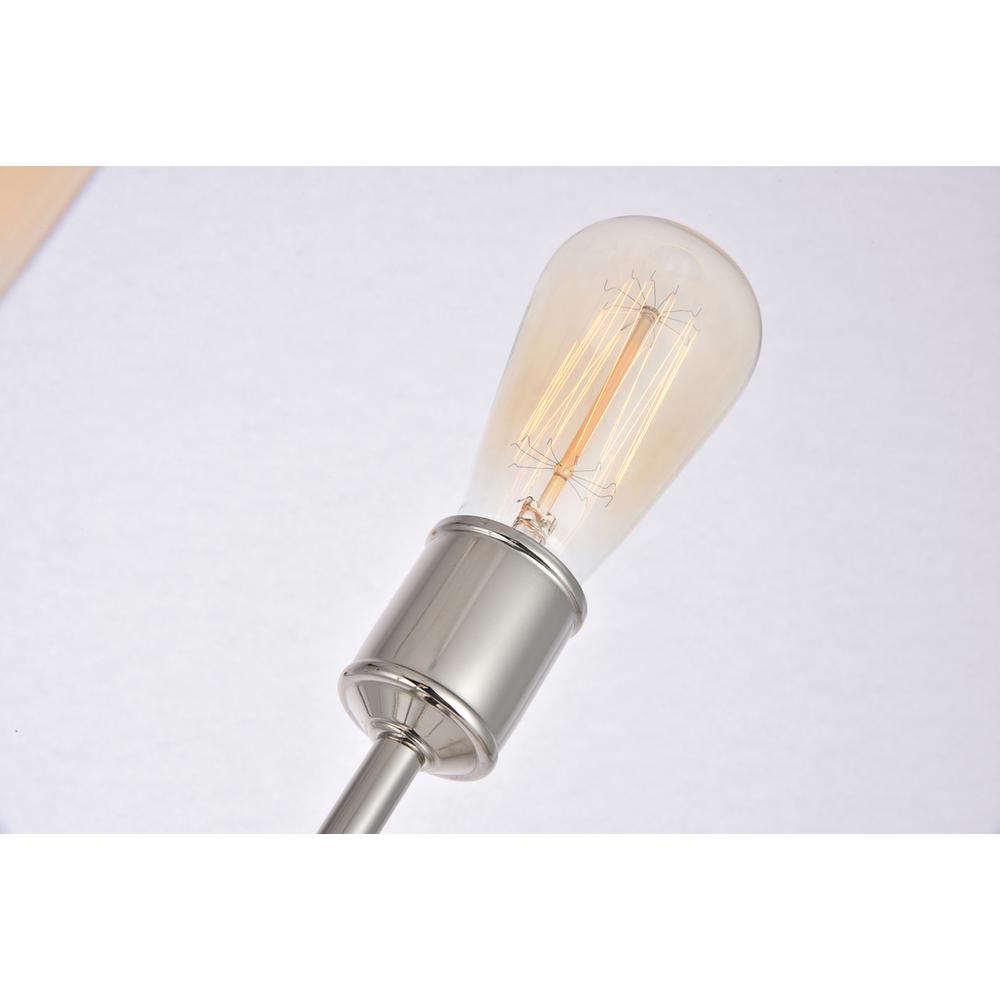 Axel 10 Lights polished Nickel Pendant. Picture 5