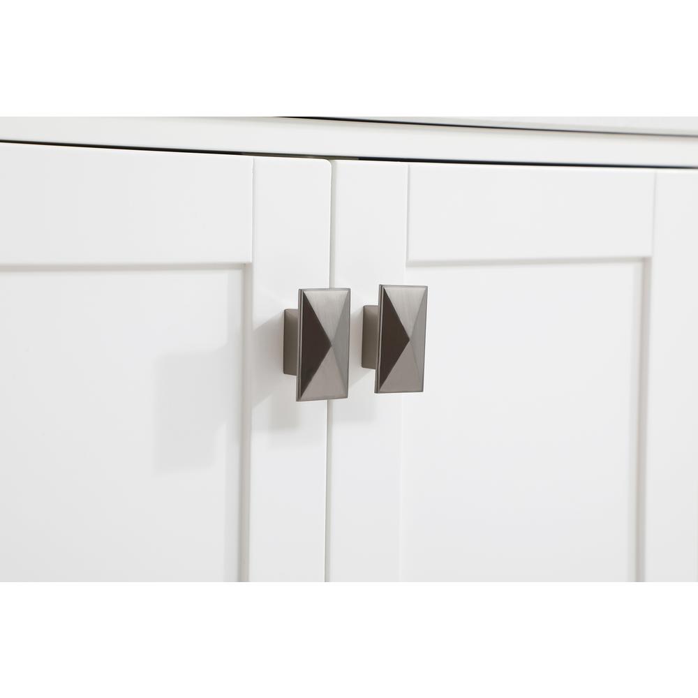 36 inch Single Bathroom Vanity in White. Picture 12