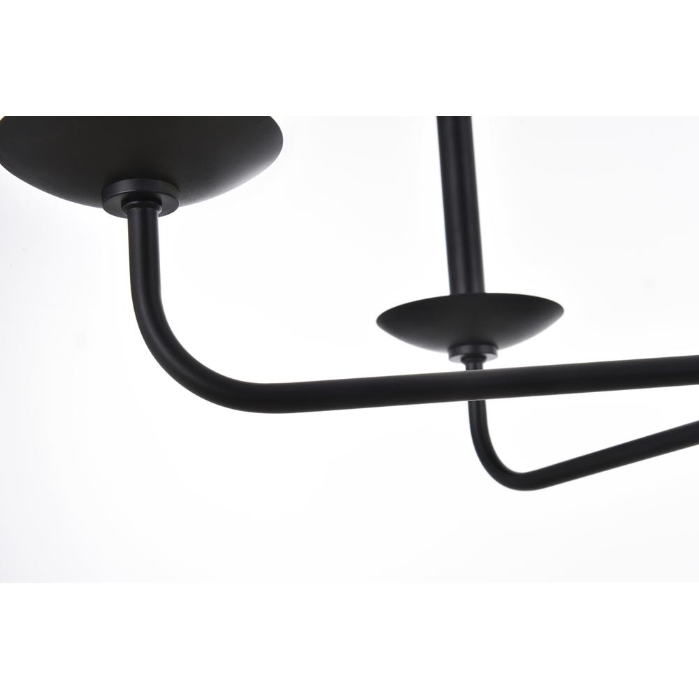 Cohen 30 inch pendant in black. Picture 4