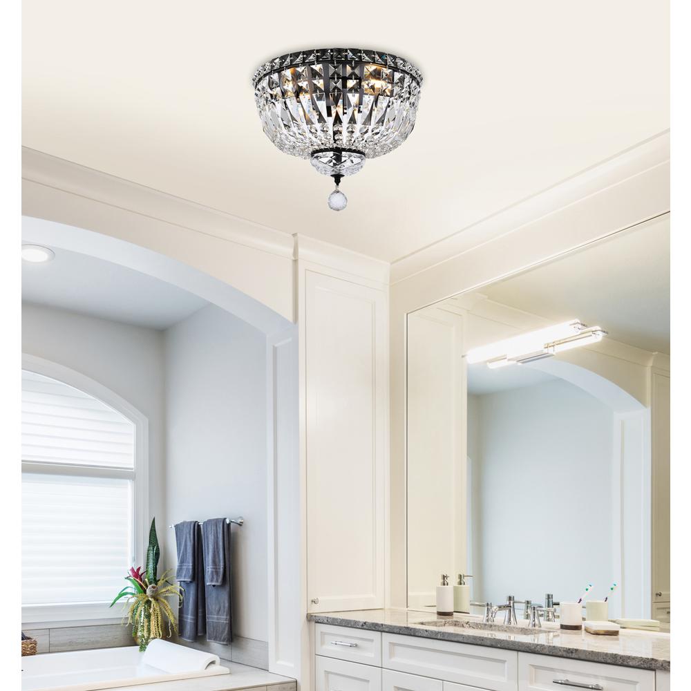 Tranquil 14 inch black flush mount. Picture 7