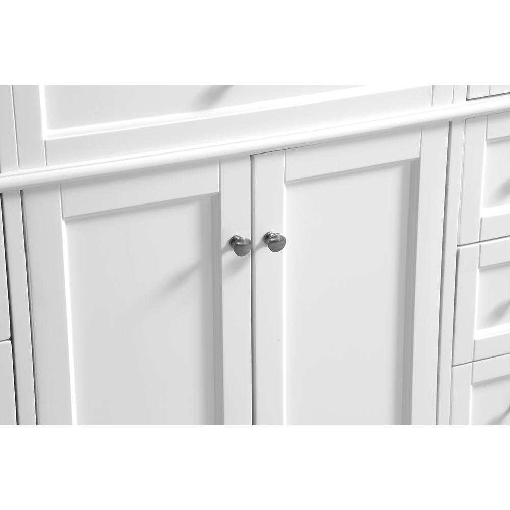 48 In. Single Bathroom Vanity Set In White. Picture 4