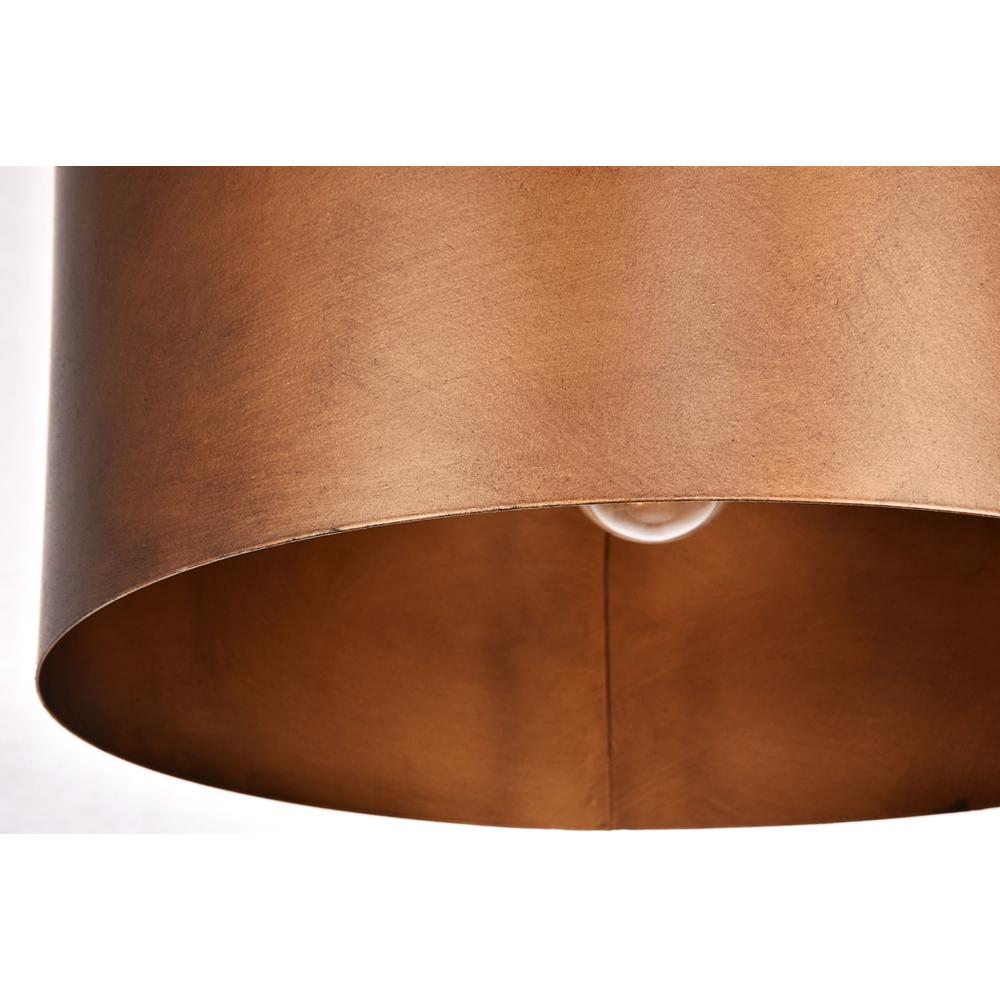 Miro Collection Pendant D15 H9.25 Lt:1 Manual Brass Finish. Picture 4