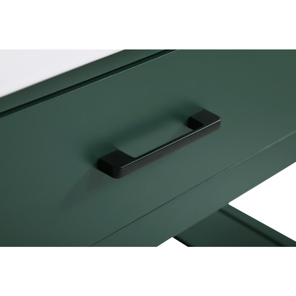 36 inch Single bathroom vanity in green with backsplash. Picture 12