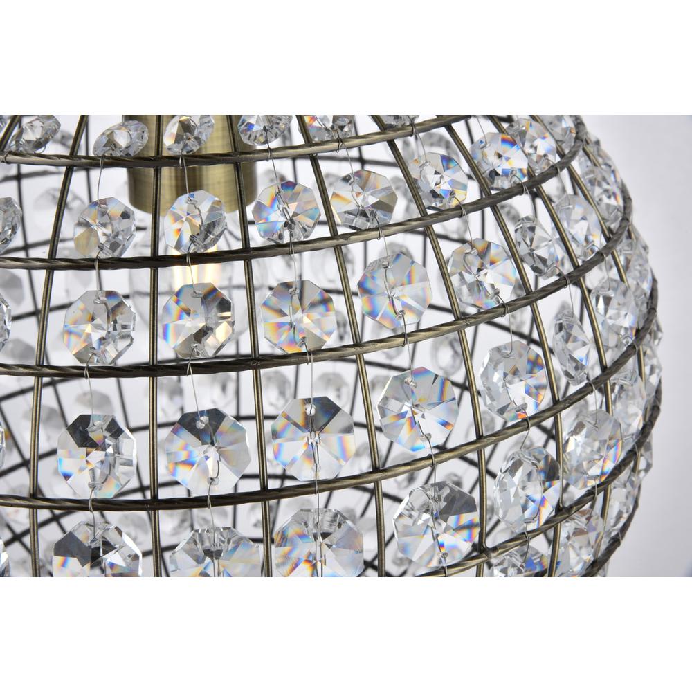 Earlene 1 light 12 inch antique bronze pendant. Picture 4