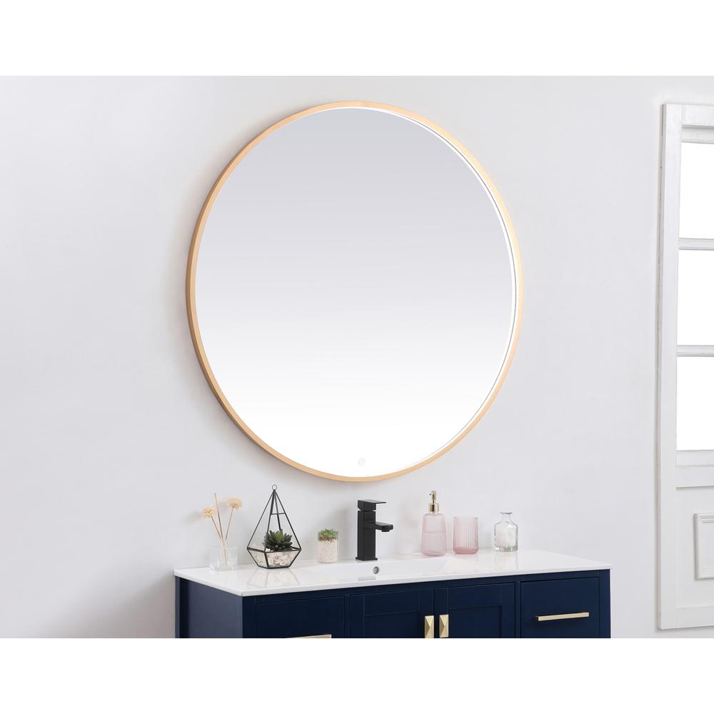 Pier 45 inch LED mirror with adjustable color temperature. Picture 4